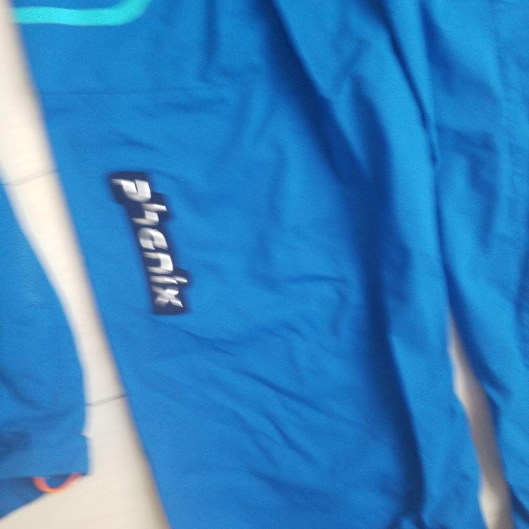 phenix ナイロン　セットアップ Sサイズ　ブルー　ウインドブレーカー