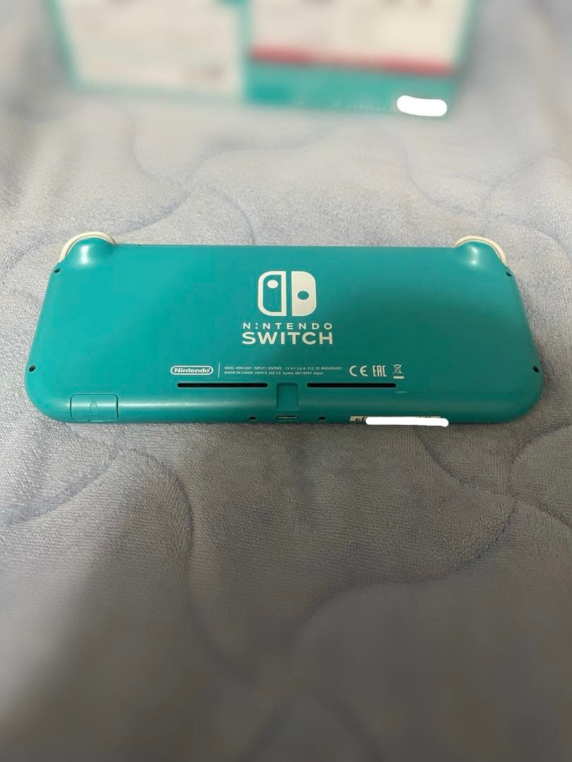 【値下げしました】【中古品】Nintendo Switch Lite ターコイズ