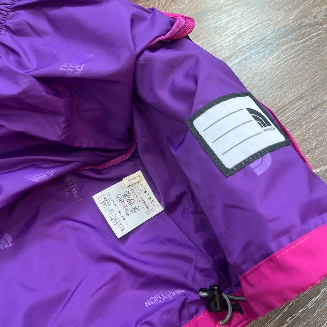 ノースフェイス 130 スキーウェア パンツ サイドフルオープン 高機能