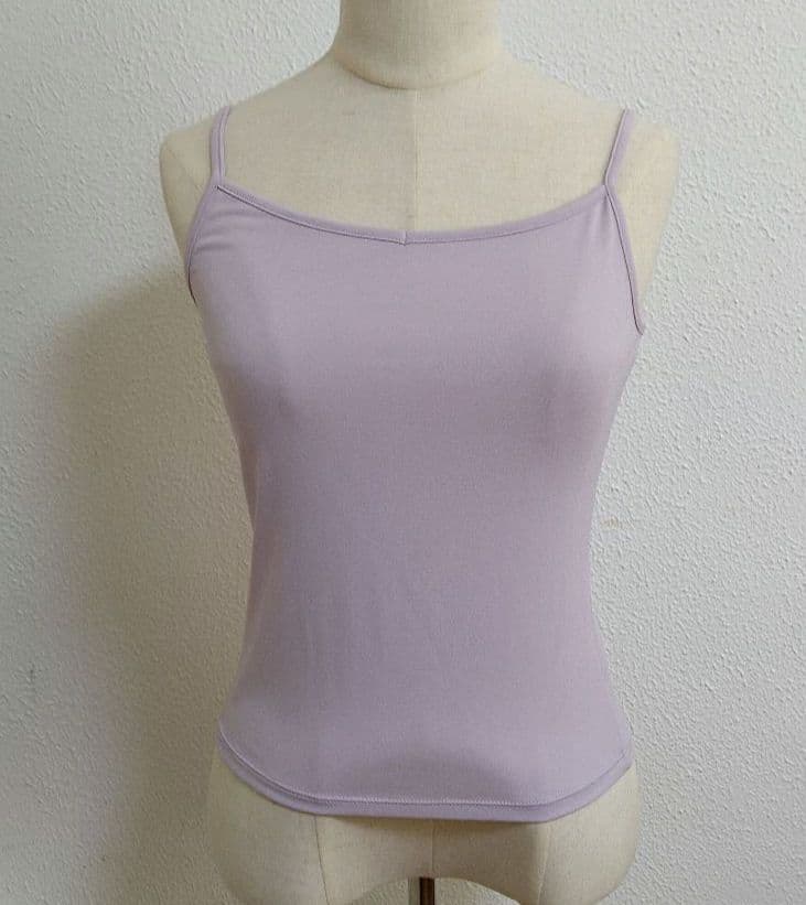 yuzu 茨城様☆チャコット 薄紫 M ラップスタイル レッスンウェア トップス