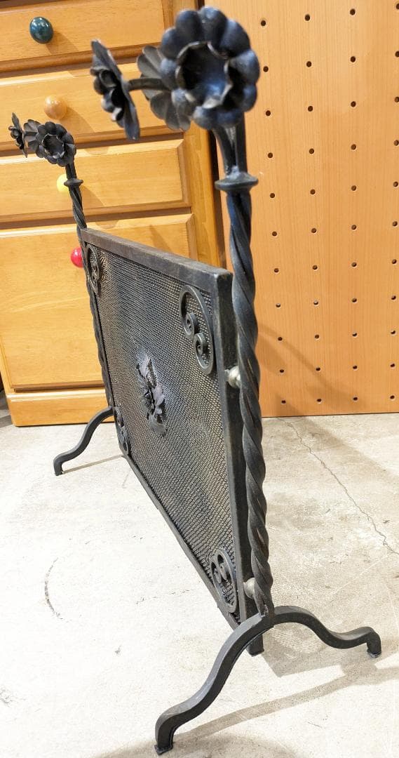 10％【希少】 ファイヤーガード アイアン ファイヤースクリーン ゲート