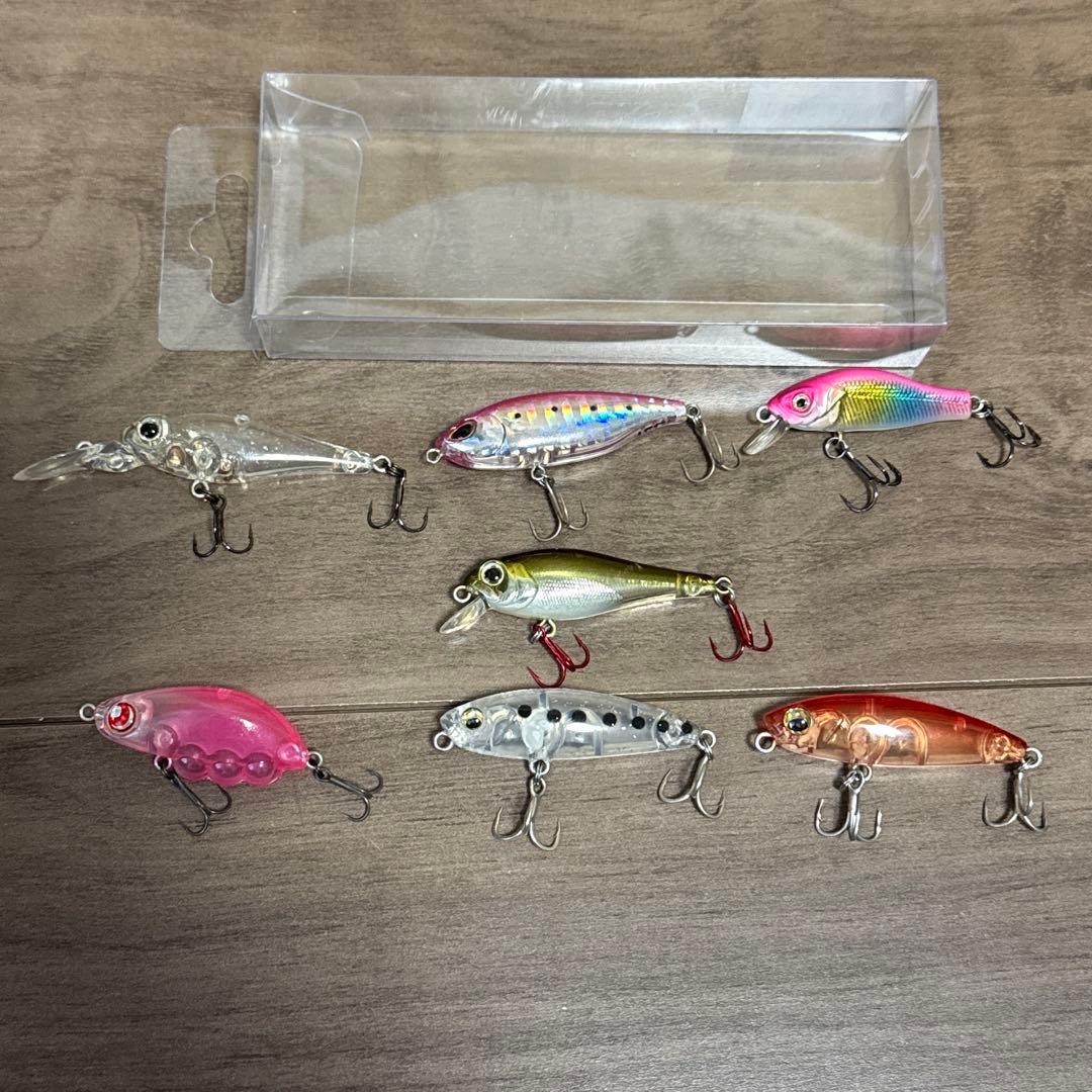 メバリング メバル プラグ プラッキング 7本セット 初心者 まとめ売り