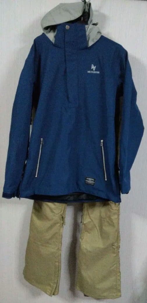 AA HARDWEAR BONFIRE スノーボードウェア 上下セット L+Mの通販｜www