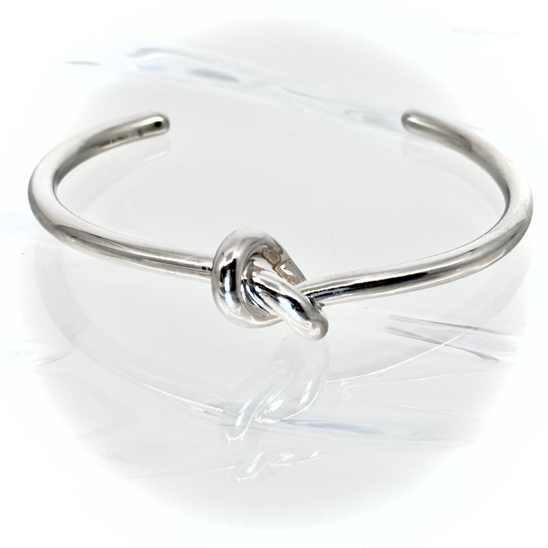 CELINE セリーヌ ノット エクストラ シン ブレスレット バングル S