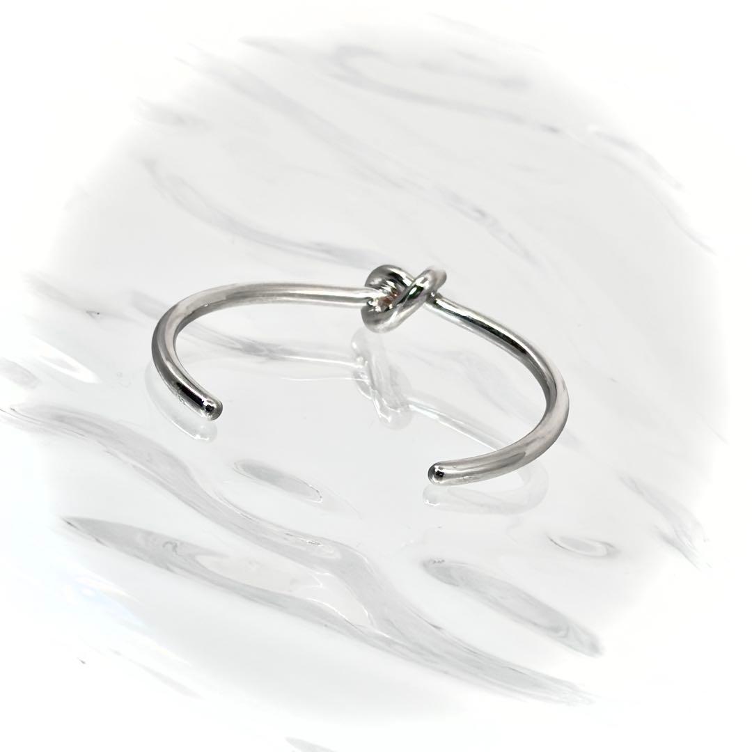 CELINE セリーヌ ノット エクストラ シン ブレスレット バングル S