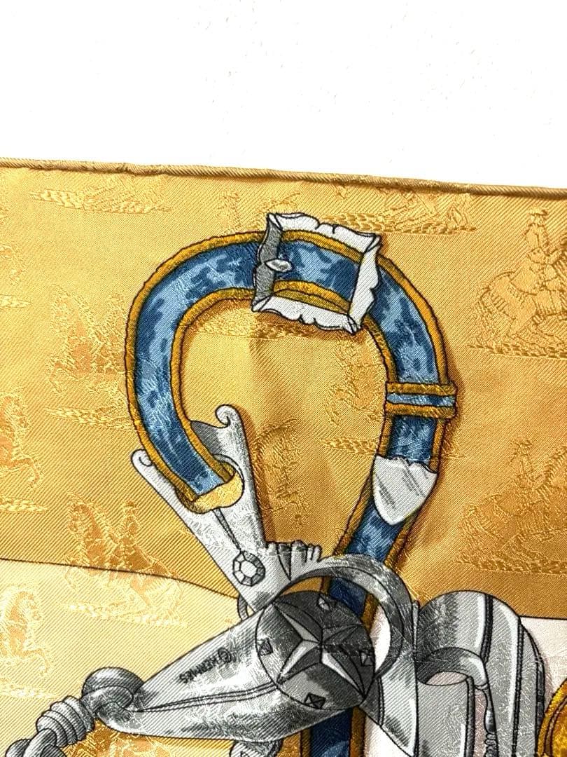 【未使用・正規品】HERMÈSエルメス スカーフ カレ90 エルメスの名作カレ