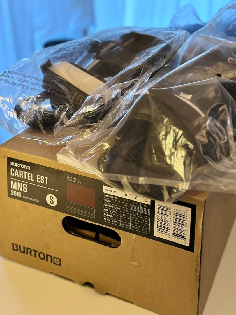 BURTON CARTEL EST 2016年モデル Sサイズ