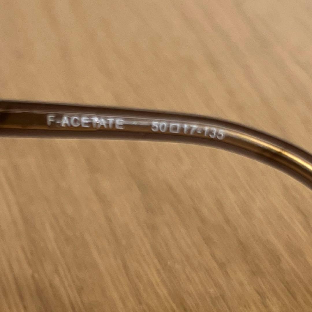 フェザーメタルフレーム　度あり　-11.5 強度近視メガネ 50-17-135