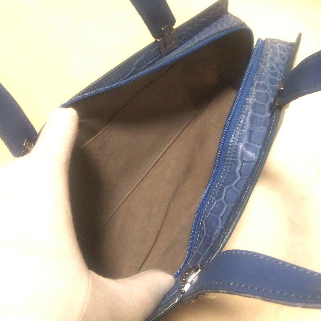 JRA 美品 クロコダイル ハンドバック