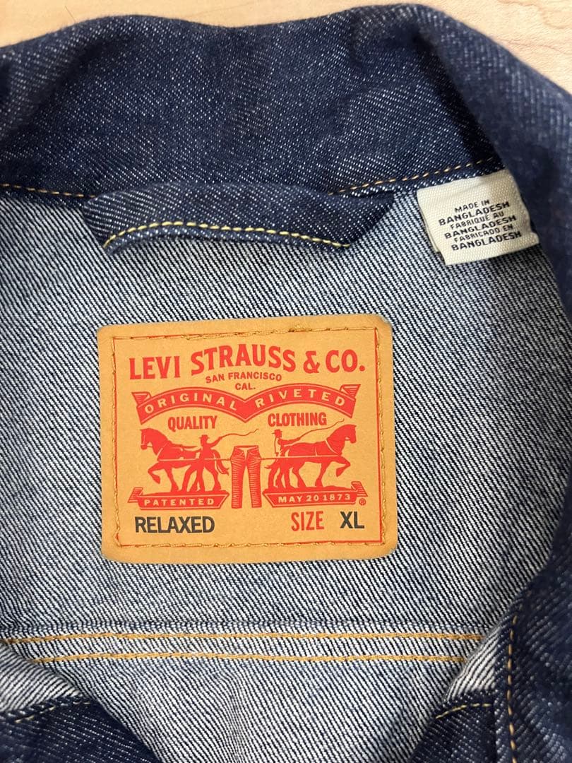 リーバイス A7632-0000 デニム トラッカージャケット XL