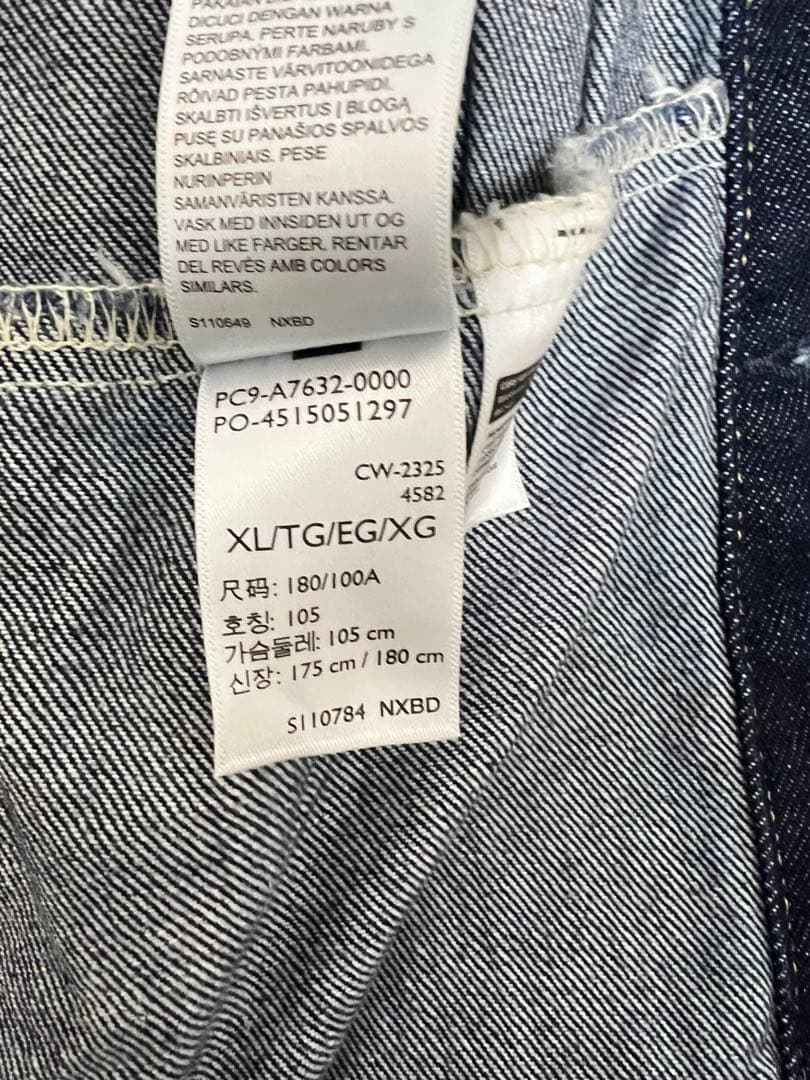 リーバイス A7632-0000 デニム トラッカージャケット XL