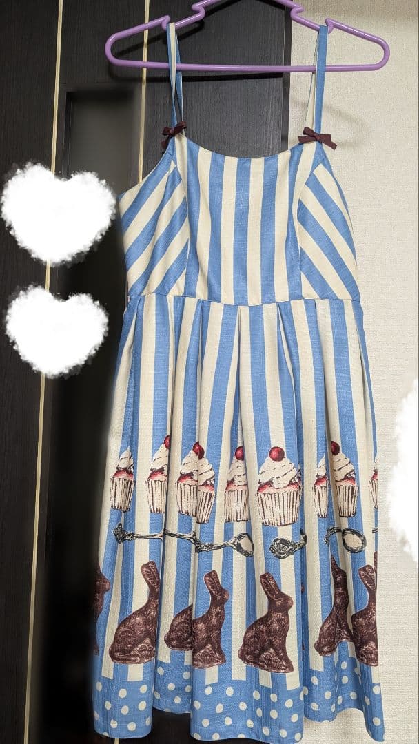 ウサギ　チョコ　キャミワンピース　Emily Temple cute