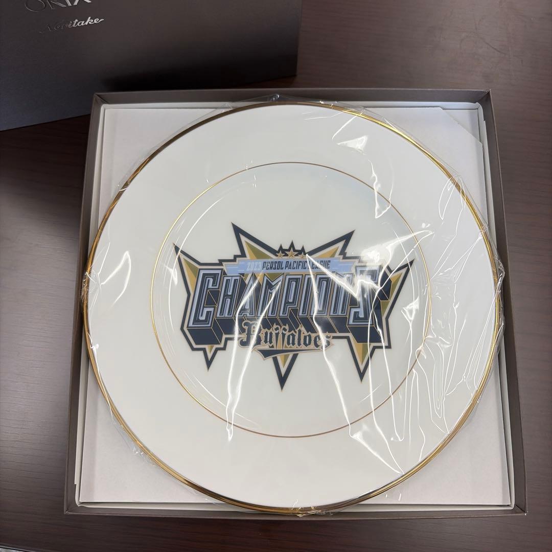 新品未使用】オリックスバファローズ 2023年パリーグ優勝記念プレート
