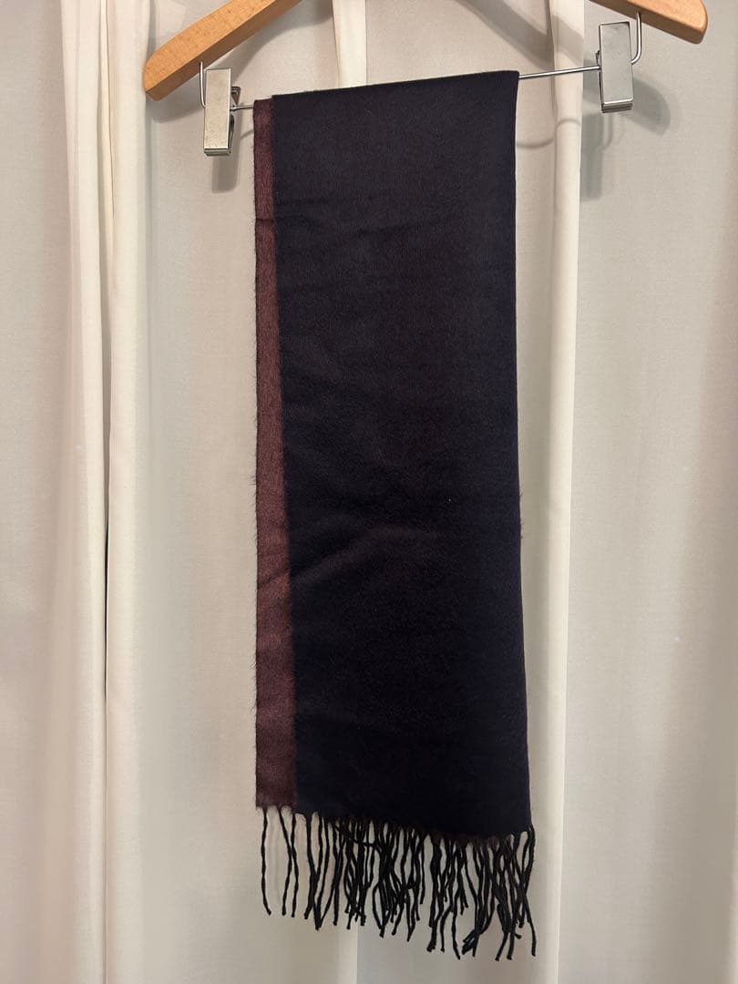 PIACENZA シルクカシミヤマフラー　30×170