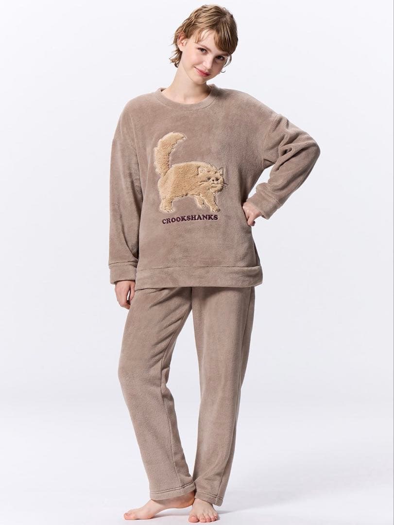 GUハリーポッター クルックシャンクス パジャマ L マシュマロフィール