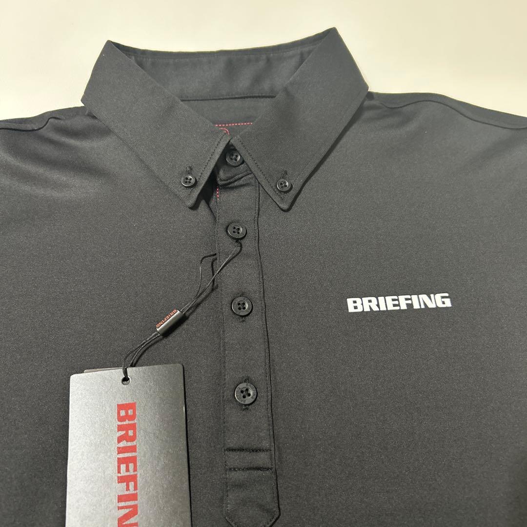 TMO様専用、ブリーフィング バックロゴラインボタンダウンシャツ