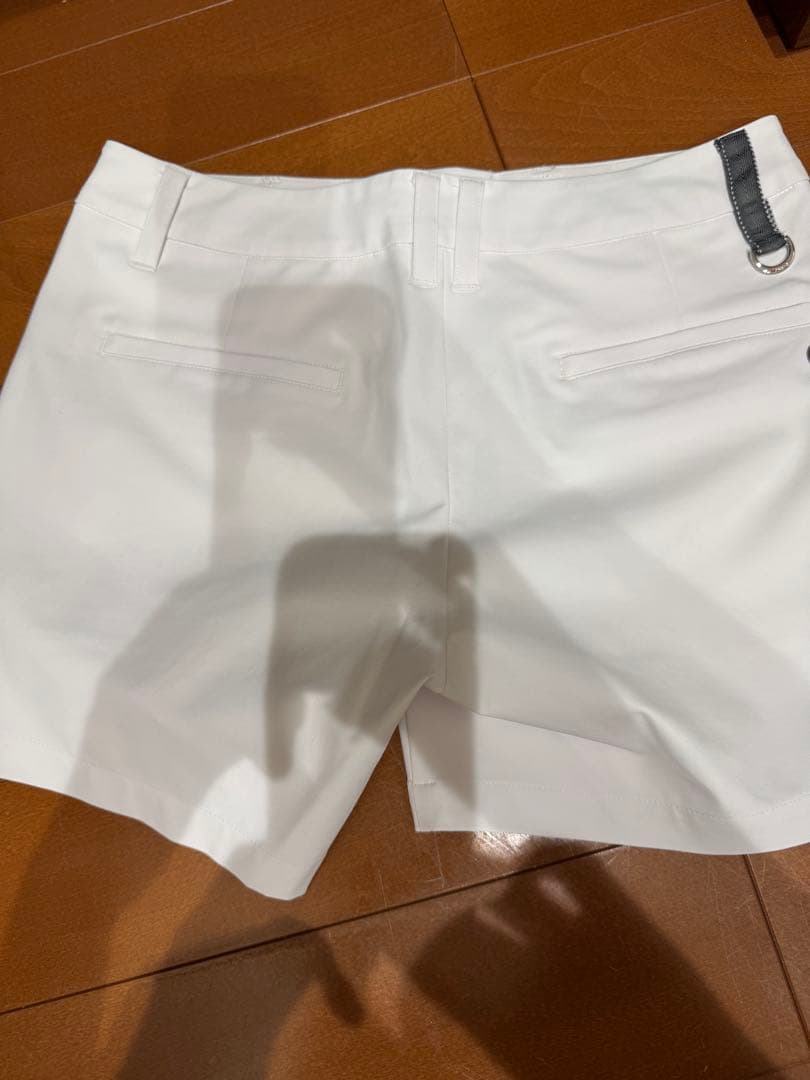 ブリーフィング　ショートパンツ　白　ホワイト　S