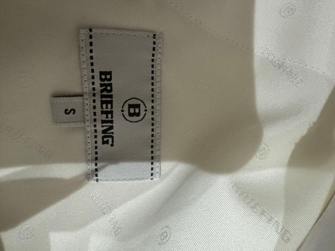 ブリーフィング　ショートパンツ　白　ホワイト　S