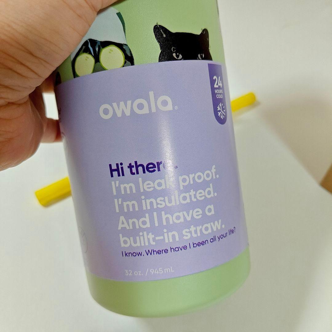 新品 Urban Outfitters限定 owala水筒 猫柄32ozネコ - メルカリ