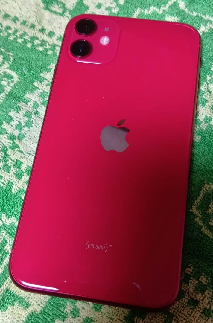 【本体のみ】iPhone 11 64GB Red（au→SIMフリー）