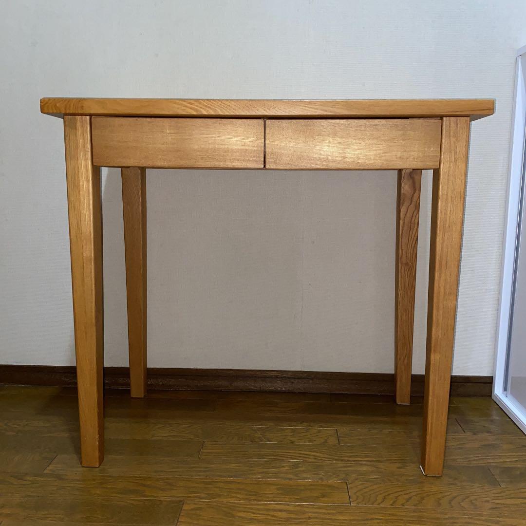 一 番 安い 通販家具・インテリア - 無印良品 タモ材パーソナルデスク