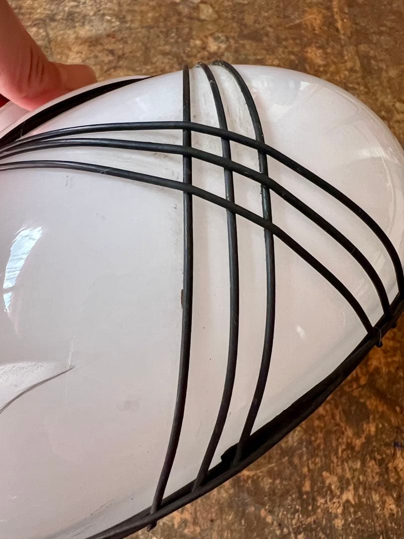 レトロ　電笠　鶴　和ガラス　ランプシェード　灯り　照明　古民家　古道具　カフェ