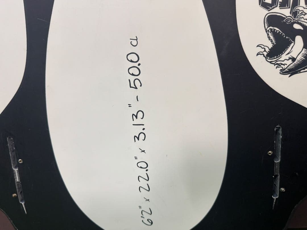 Placebo『ORCA』6’2″ 50.0cl 超浮力 ソフトトップ+EPS