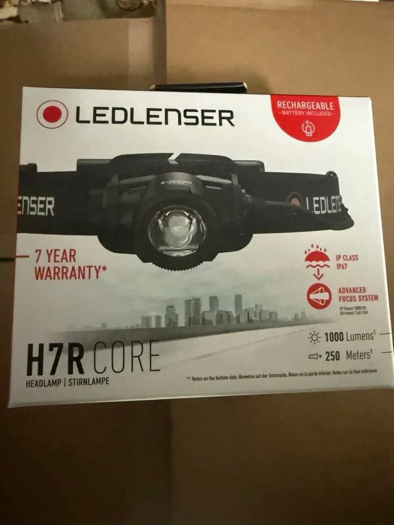 新品！LEDLENSER H7R CORE ヘッドライト
