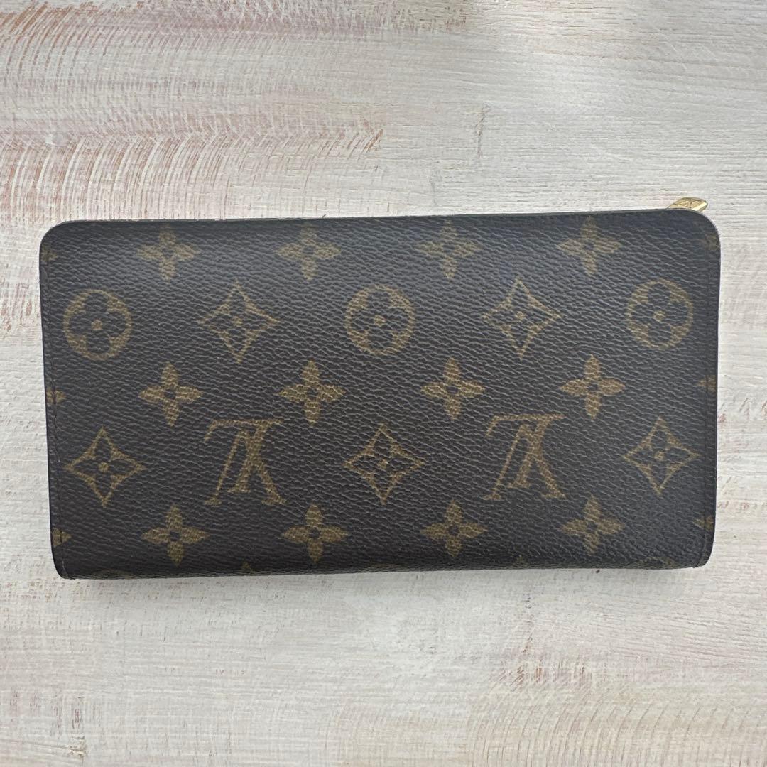 ルイヴィトン ポルトモネジップ モノグラム ラウンドファスナー　長財布