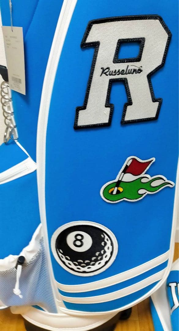 新品 ラッセルノ Russeluno 限定 VELCRO ルチャ キャディバッグ - メルカリ