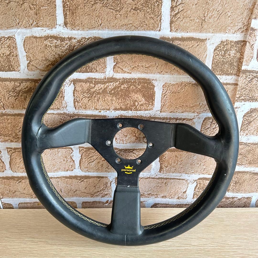 personalステアリング グリンタスエード ナルディ personal