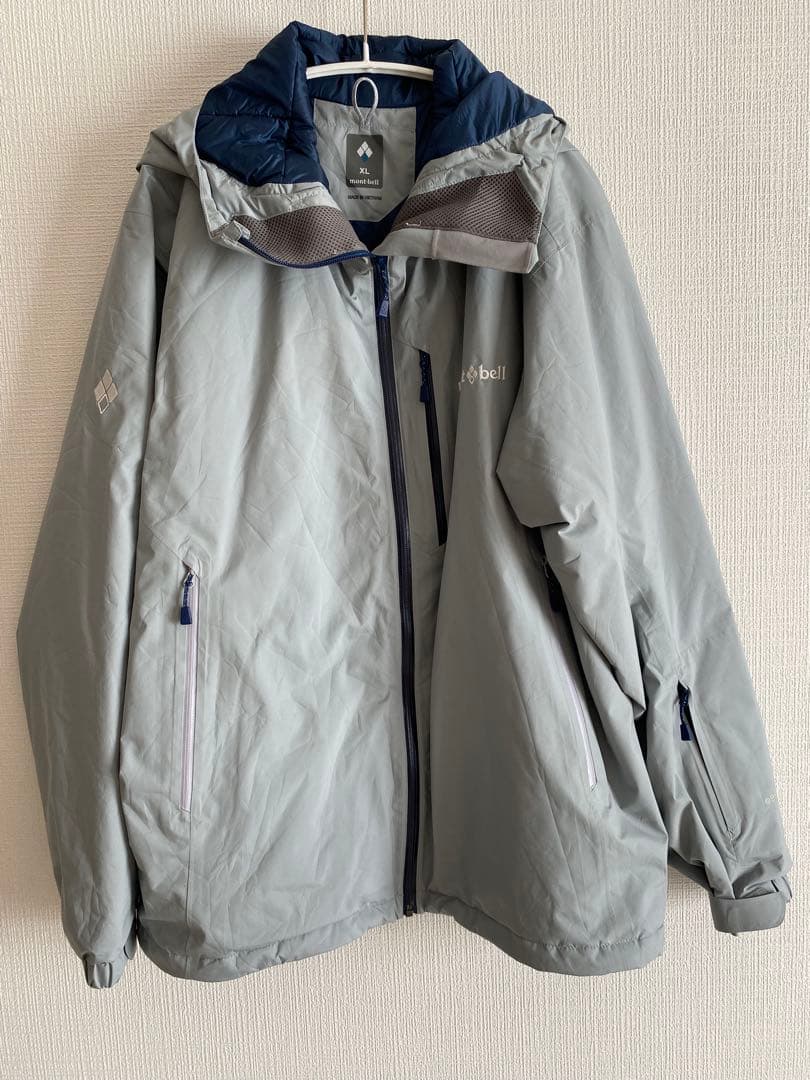 モンベル パウダーグライド パーカ メンズ XL ゴアテックス ライト