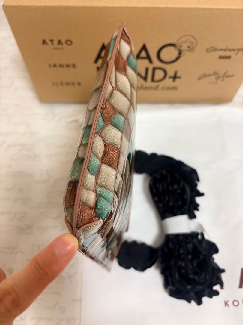 新品未使用】アタオ 福袋 2026 バティ 長財布 ペタンコ ポシェット