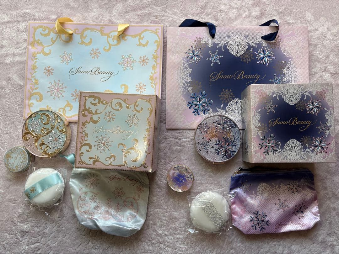【空箱のみ】スノービューティー 2015〜2023 歴代デザイン ケース ポーチ