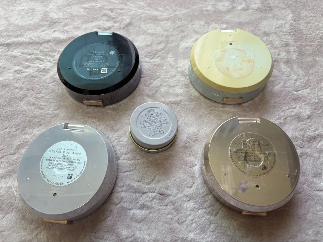 【空箱のみ】スノービューティー 2015〜2023 歴代デザイン ケース ポーチ