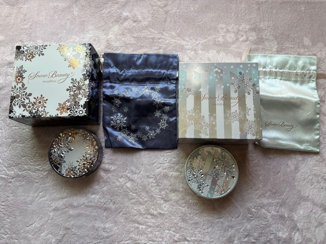 【空箱のみ】スノービューティー 2015〜2023 歴代デザイン ケース ポーチ