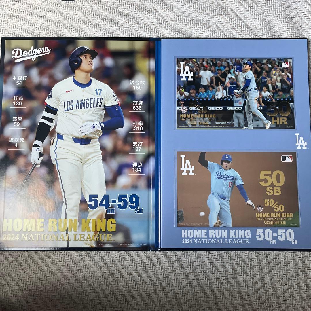 新品 大谷翔平プレミアムフレームポストカードセット サイン入り MLB