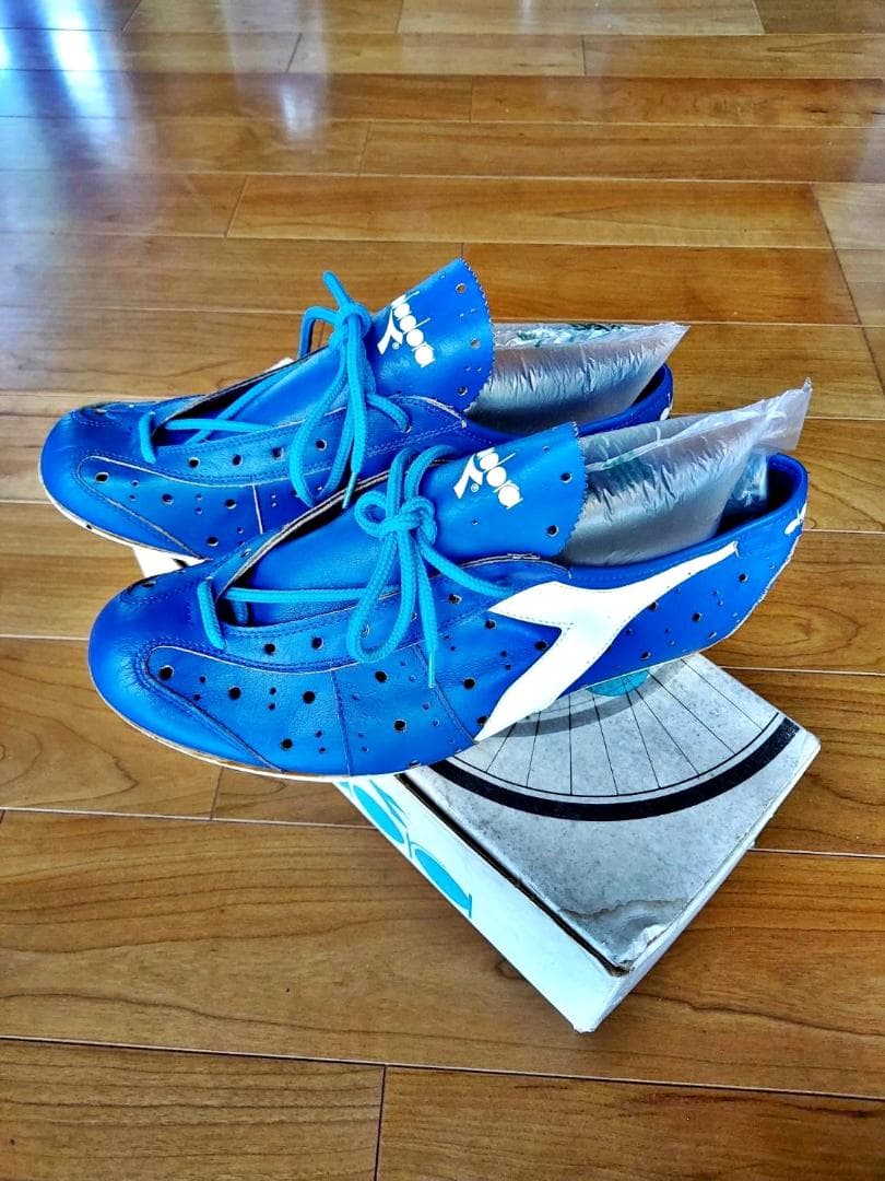 大幅値下げデッドストックディアドラdiadoraサイクリングシューズビンテージ