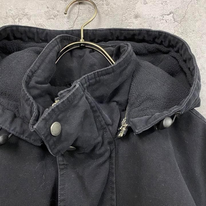 レアUS古着○ラルフローレン ポロジーンズ 中綿モッズコート メンズL