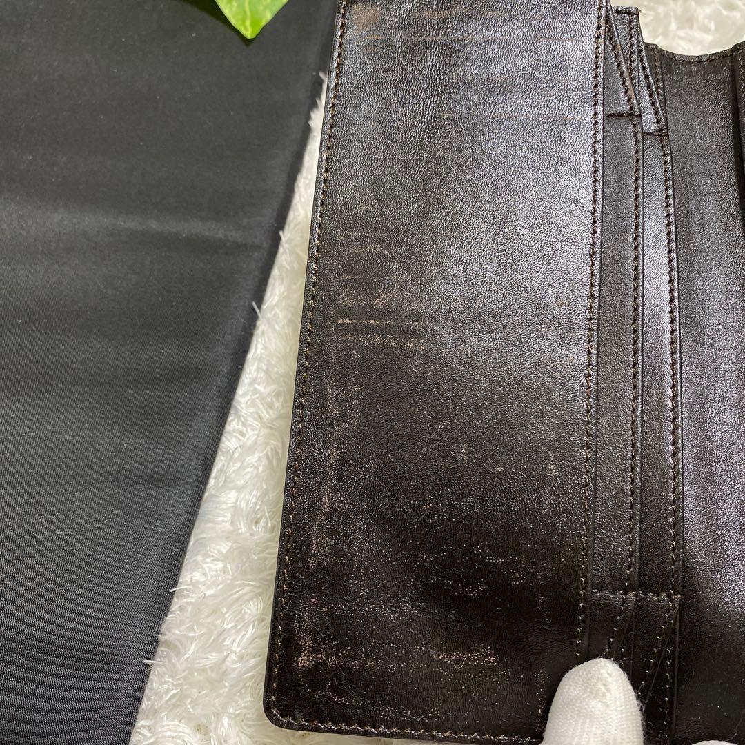 セリーヌ　celine マカダム　財布　本体のみ　ビンテージ　お洒落　傷あり