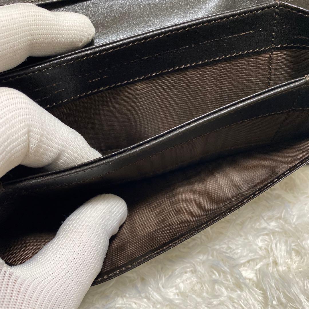 セリーヌ　celine マカダム　財布　本体のみ　ビンテージ　お洒落　傷あり