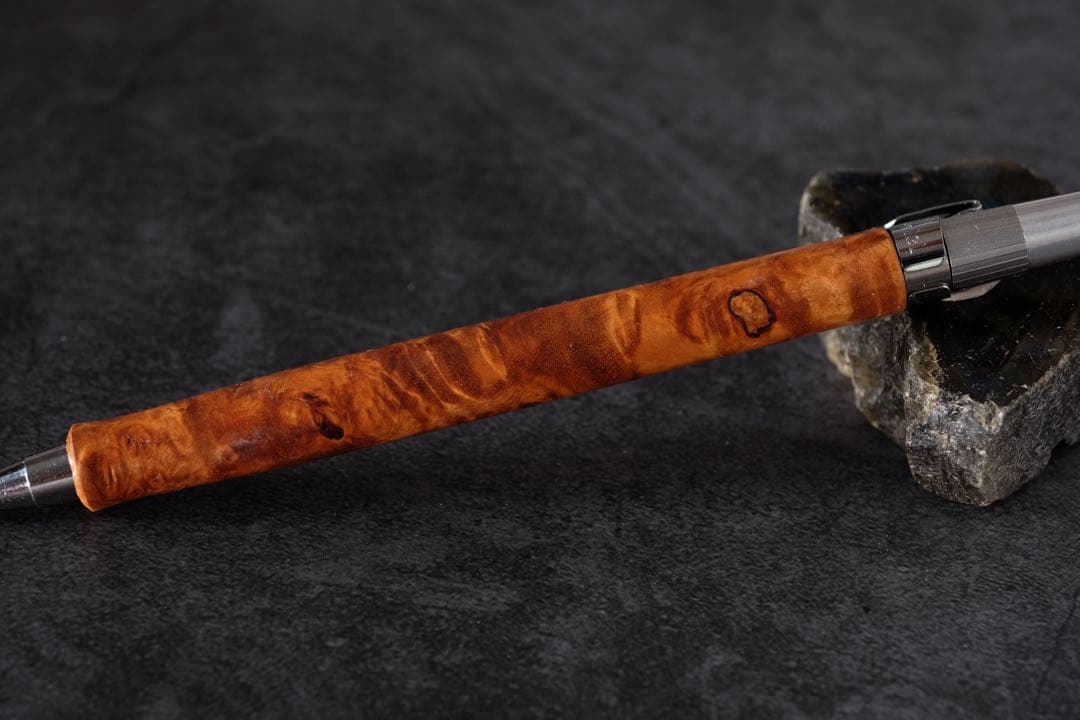 高村杢工房PG5木軸カスタムシャープペンシル0078 花梨瘤 - メルカリ