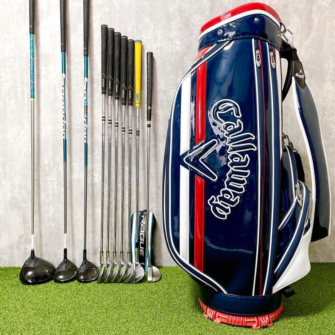 貴重レフティ キャロウェイ ローグスター メンズゴルフセット 左利き