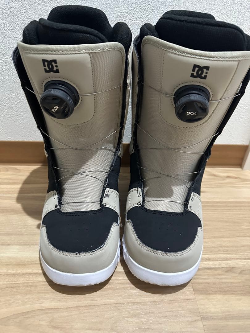 DC BOA スノーボードブーツ ベージュ/ブラック