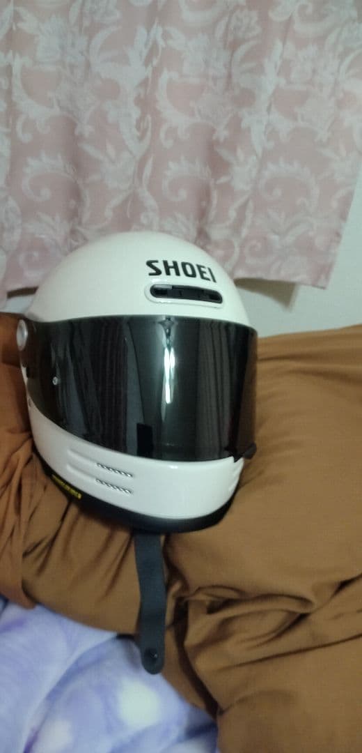超美品！SHOEI グラムスター ホワイト Mサイズ