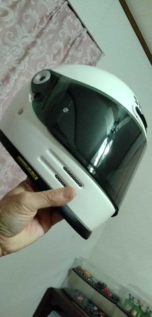 超美品！SHOEI グラムスター ホワイト Mサイズ