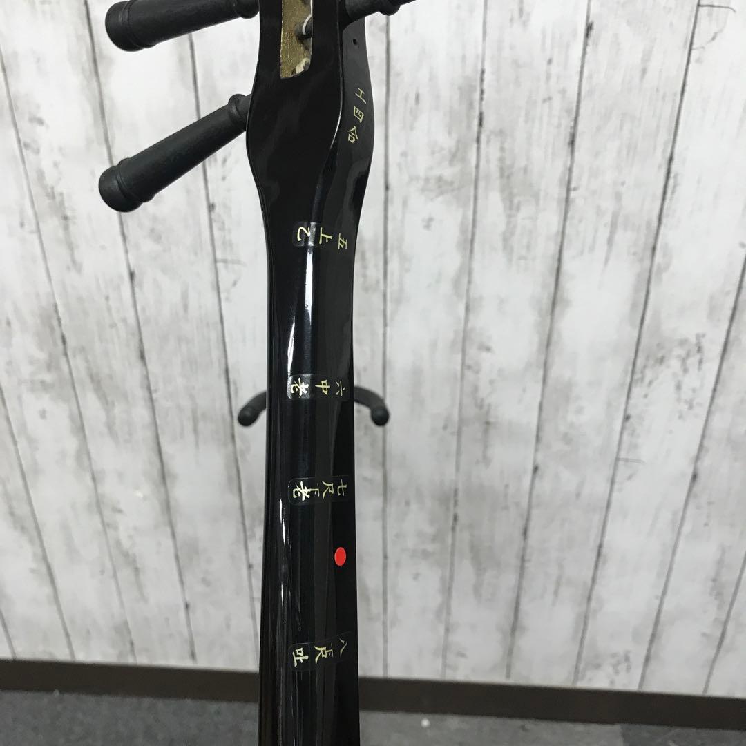 【極美品】三線 沖縄三線 弦楽器 和楽器 ケース付き　しゃみせん　H