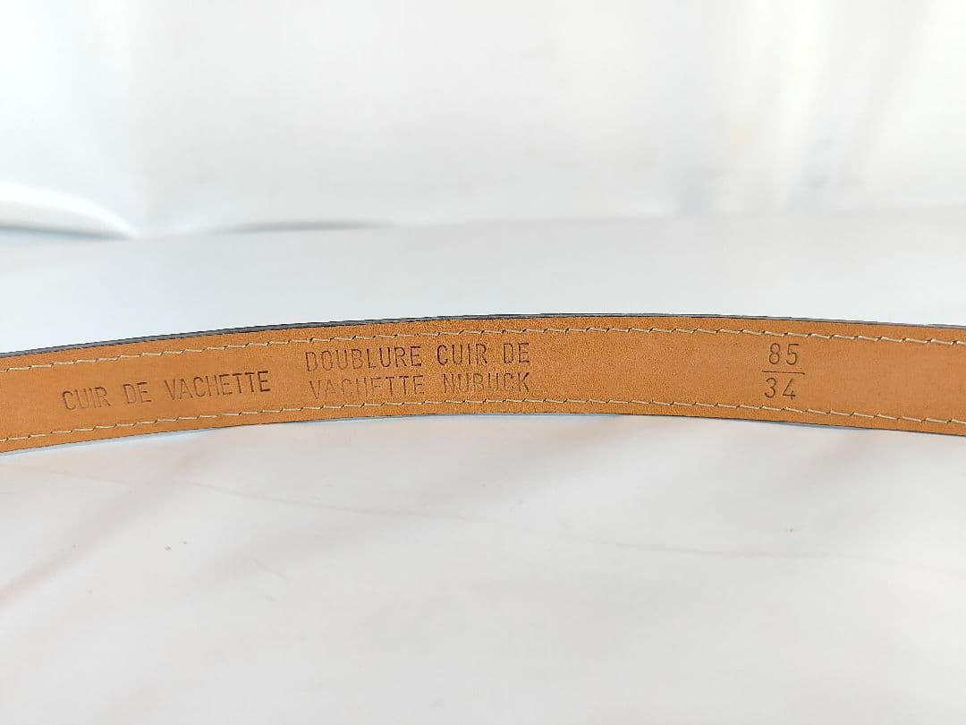【極美品】JOSEPH AMBOISE　本革　高級ドレスベルト フランス製正規品