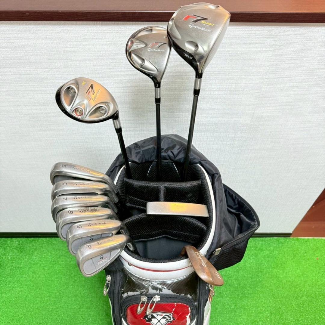 TaylorMade メンズゴルフクラブセット 11本 S キャディバッグ付