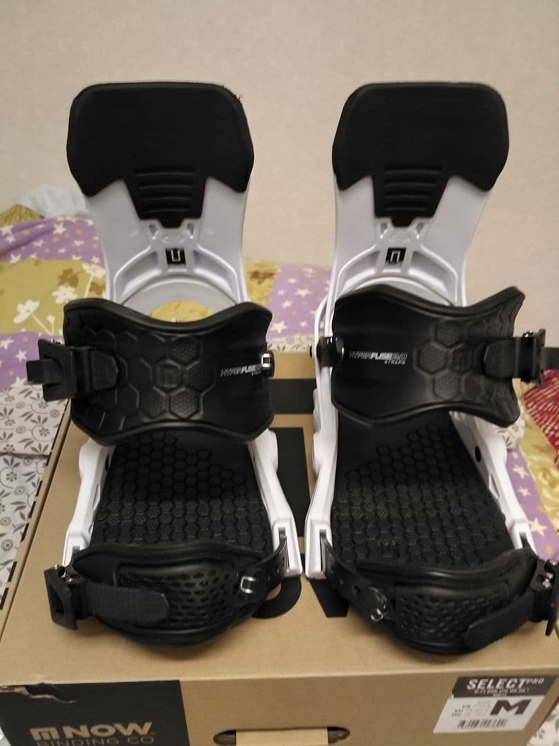 NOW SELECT PROスノーボード ビンディング Mサイズ